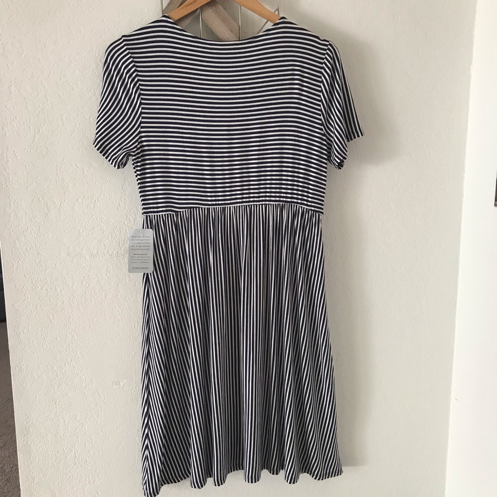 West Kei knit stripe boyfriend dress - Picture 9 of 9